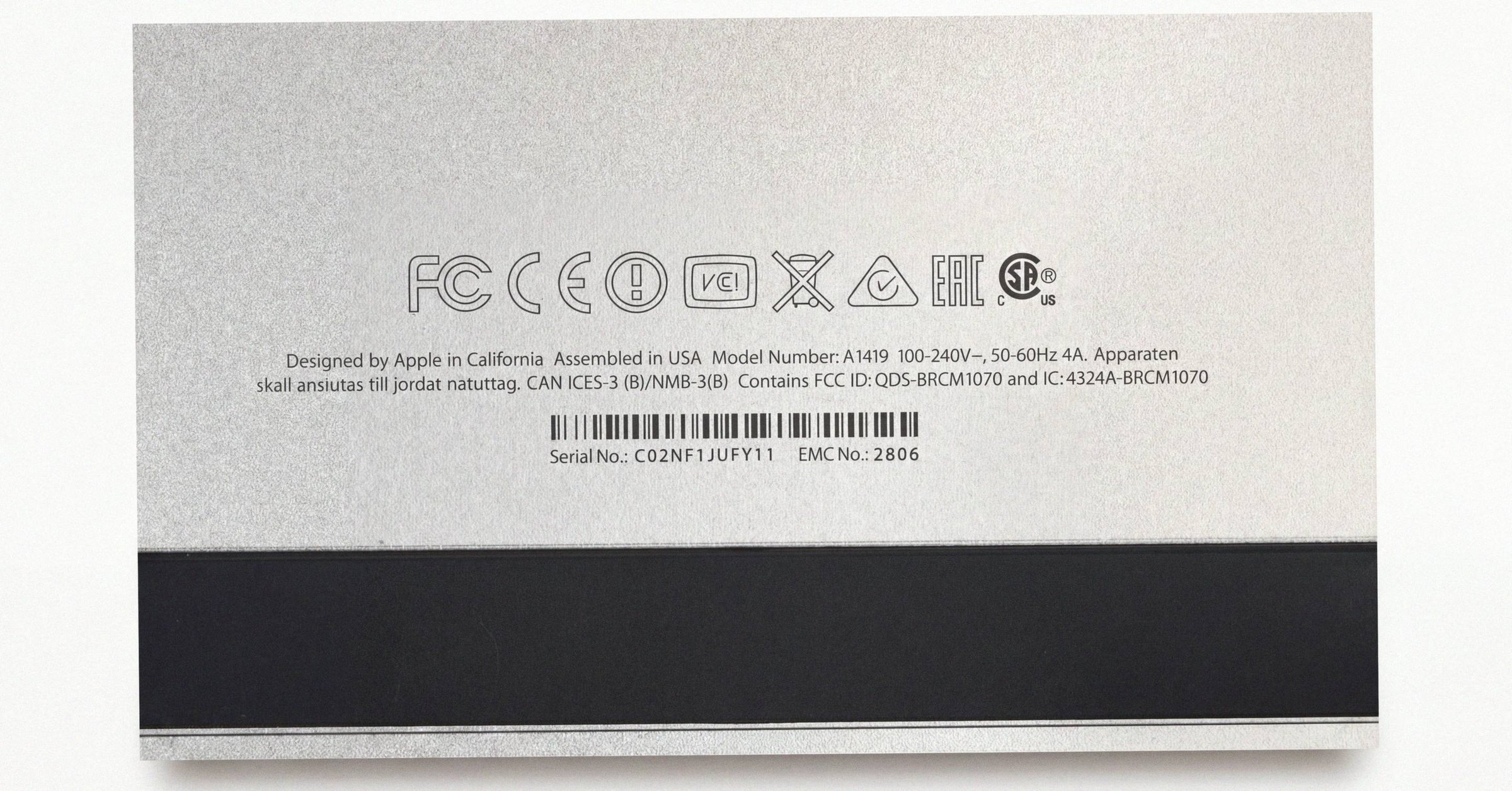 Apple serial number decoder: a worked Mac serial from start to finish